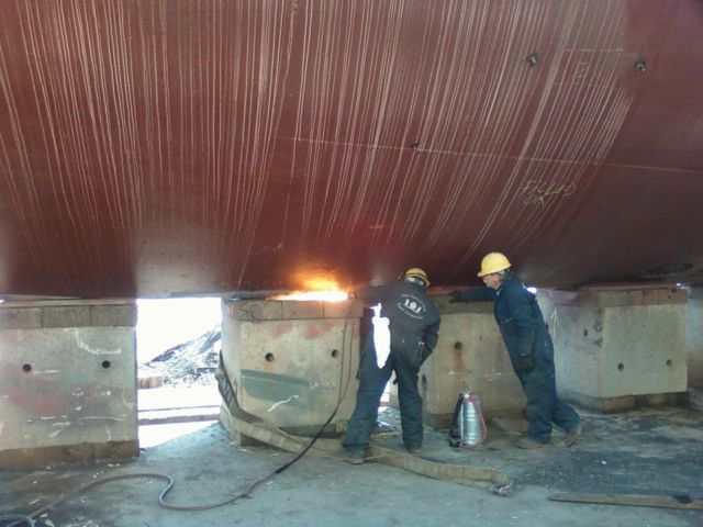 Torsk Drydocking 2011